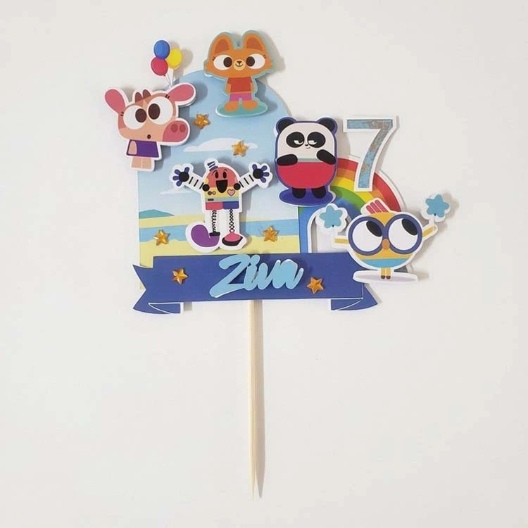 Buy Lingokids theme cake topper online